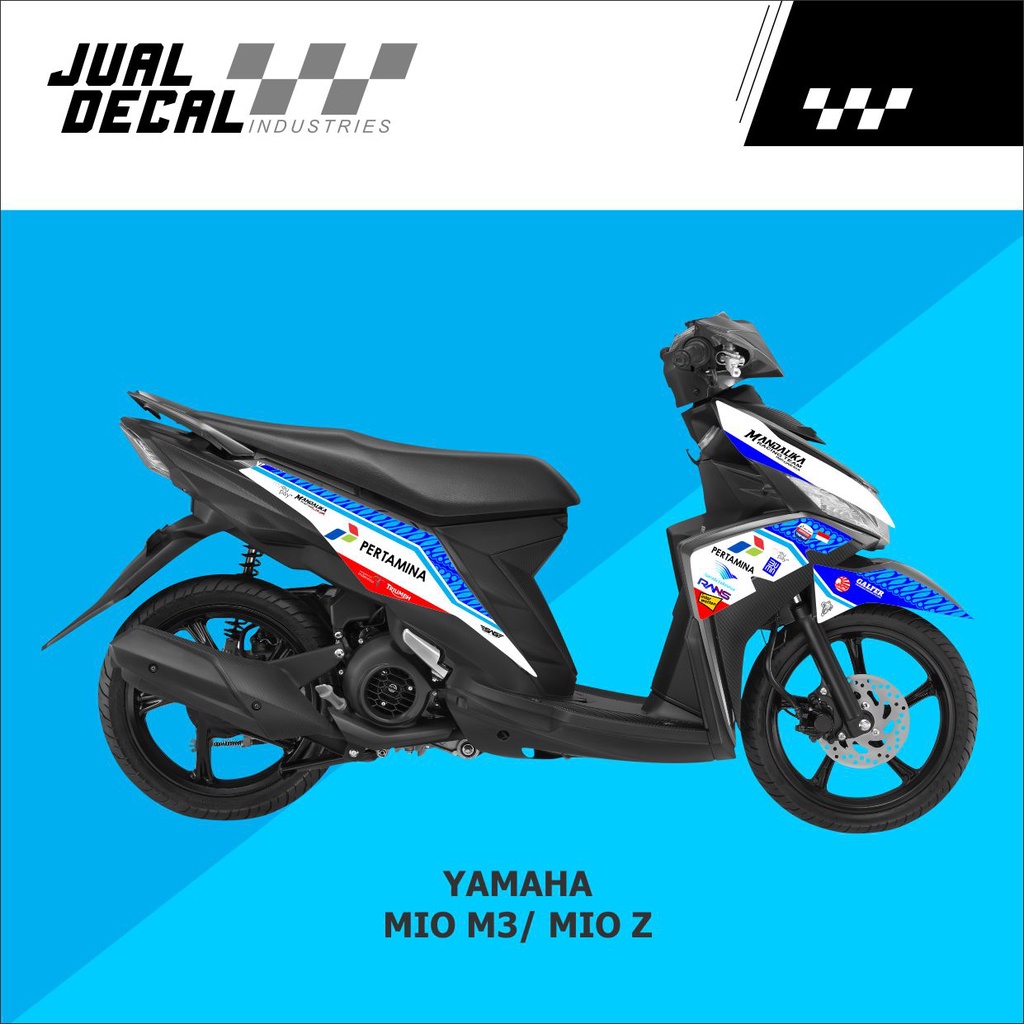 Striping Mio M3 variasi | Stiker Mio M3 125CC | PETRONAS Livery