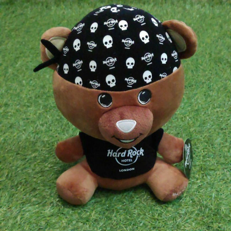 SALE Boneka Teddy HARD ROCK HOTEL LONDON 2019 limited edition Teddy Bear - hadiah ulang tahun