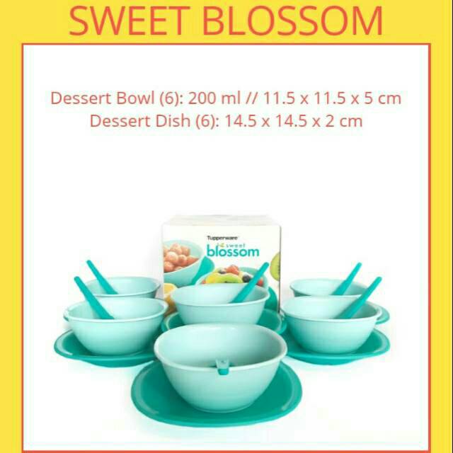 Free Ongkir Sweet Blossom Tupperware Promo Hk 275 Shopee Indonesia