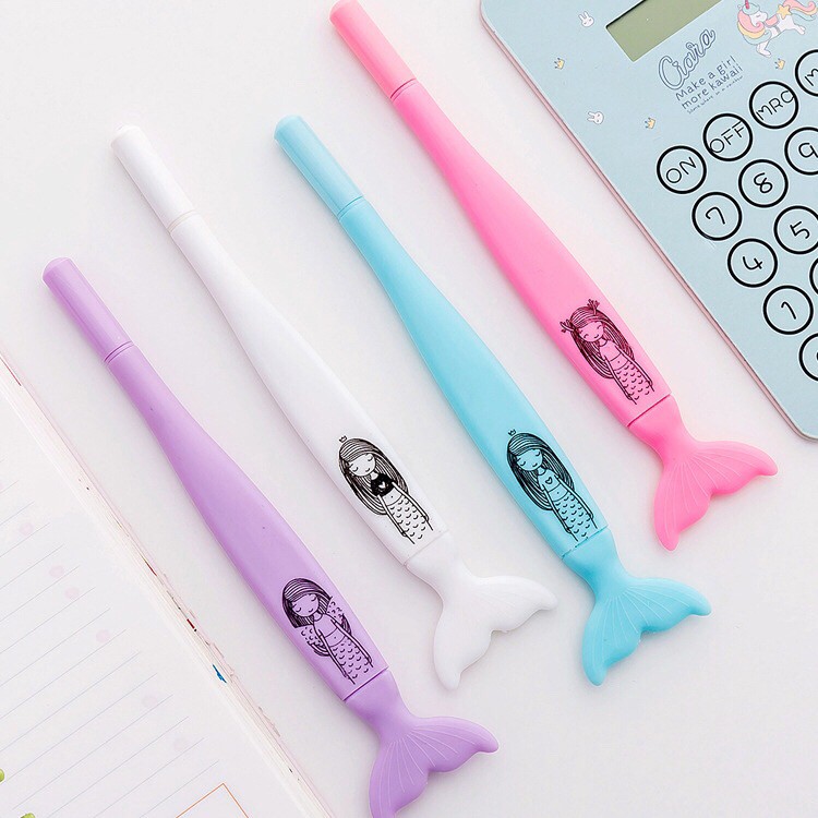 

Pena Mermaid Gel Pen Bentuk Ekor Mermaid
