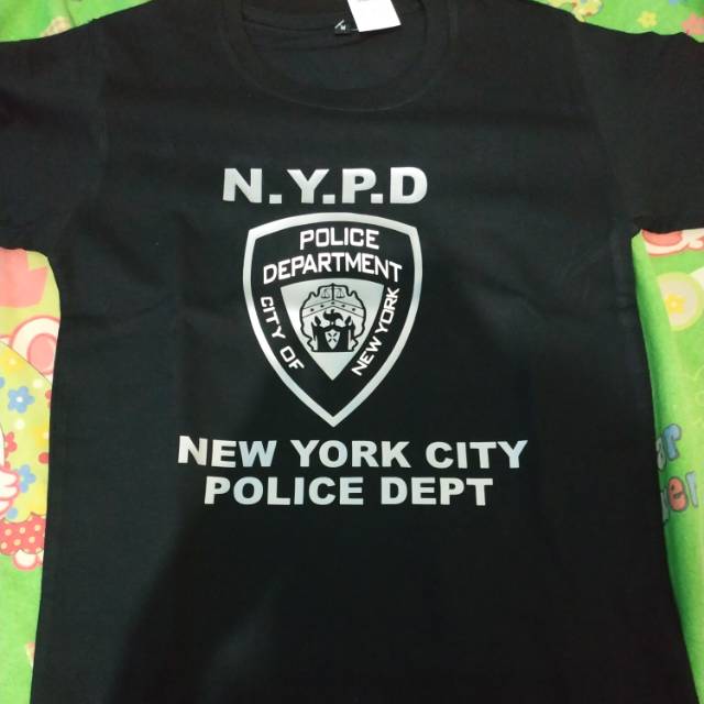 tshirt kaos baju nypd police