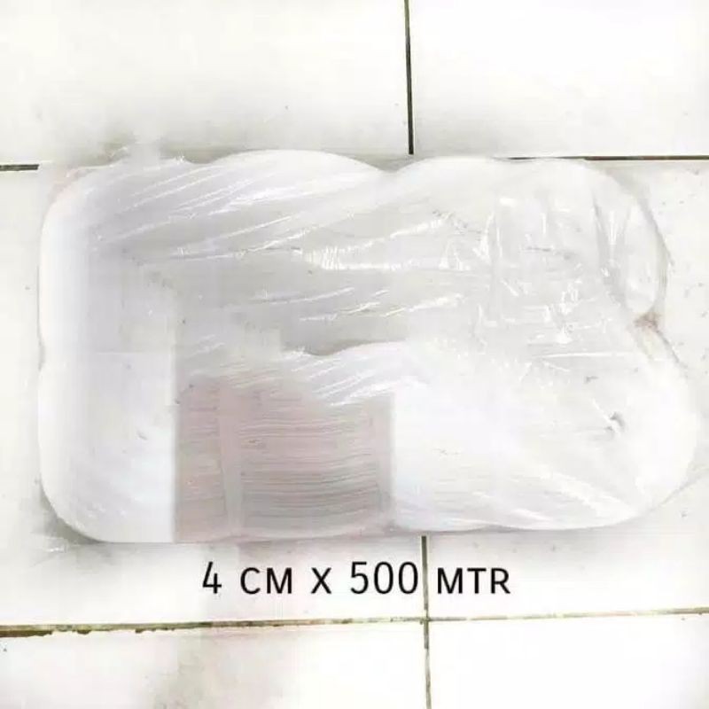 LJ-PLASTIK UNYIL ES POTONG ROLL UKURAN 4 DAN 4,5 CM X 500 METER