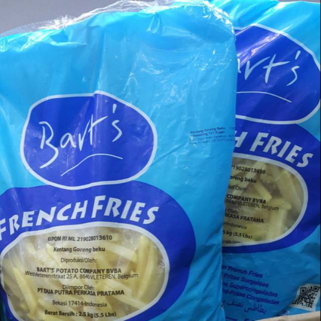 Kentang Frozen 2.5 kg promo