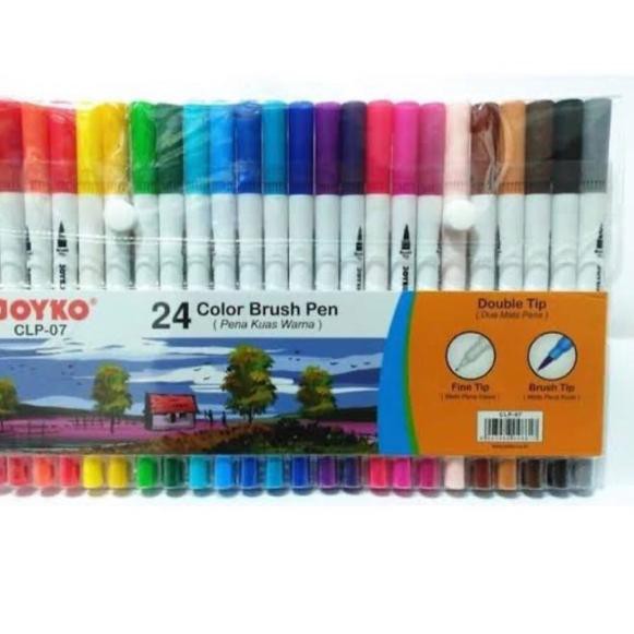 

VJ9 Brush pen joyko clp 07 24 warna Terbaru