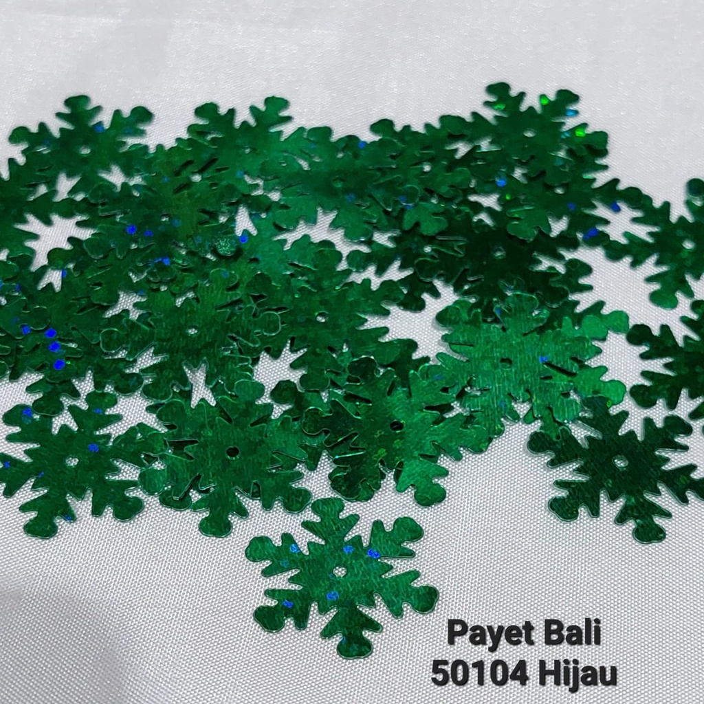 Payet bali - Manik Piring warna/ bahan kerajinan / payet / borci