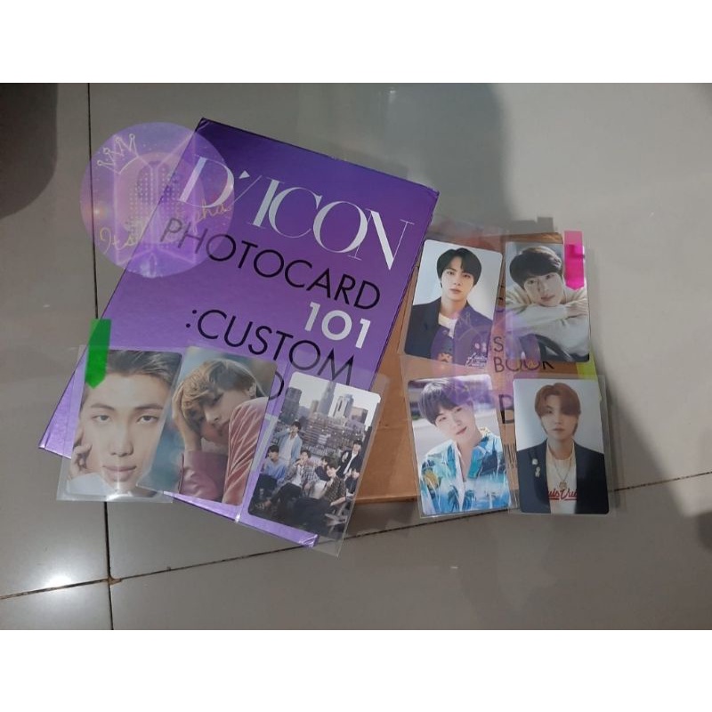 DICON BTS PC OFFICIAL (RM, JIN, SUGA, V, Group)