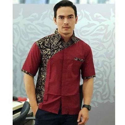 SERAGAM KERJA SERAGAM KANTOR BATIK PRIA