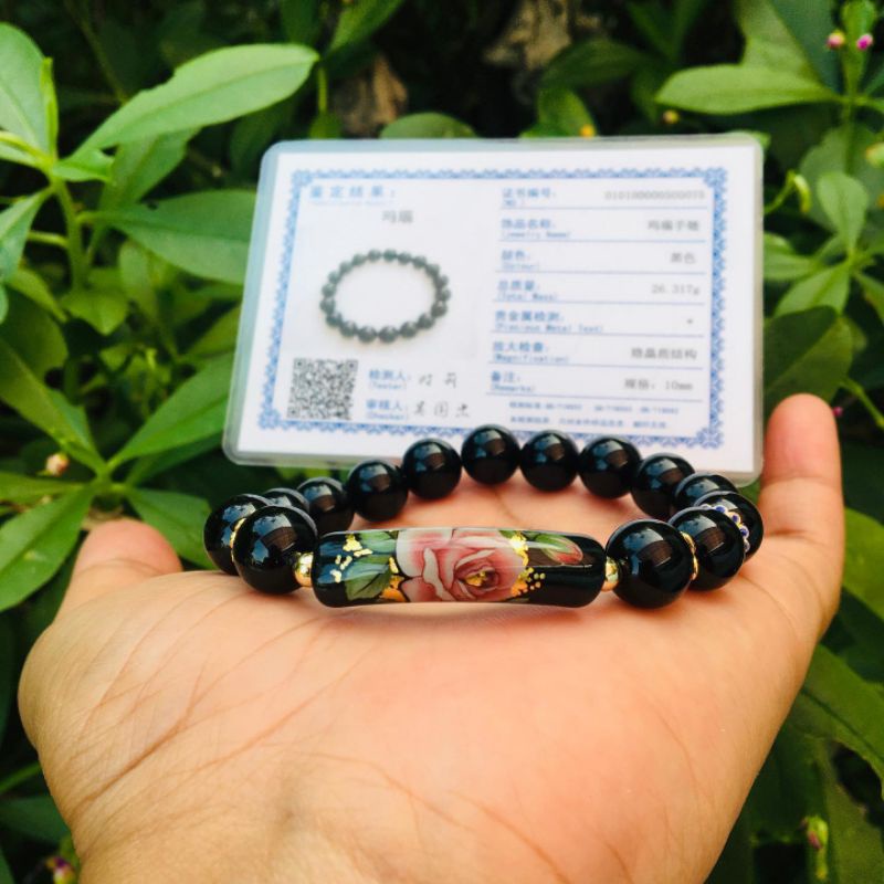 gelang blackjade Tensha