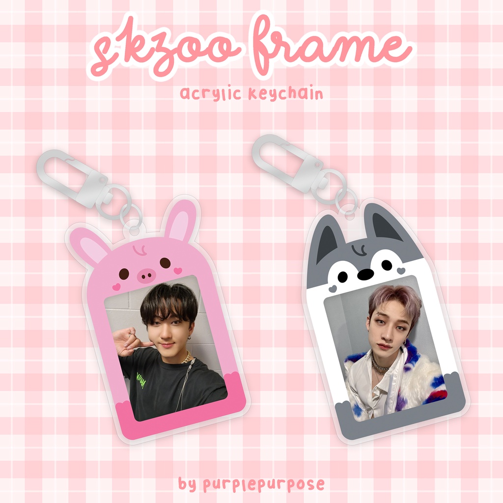 Acrylic Keychain - Skzoo ID Photo Frame