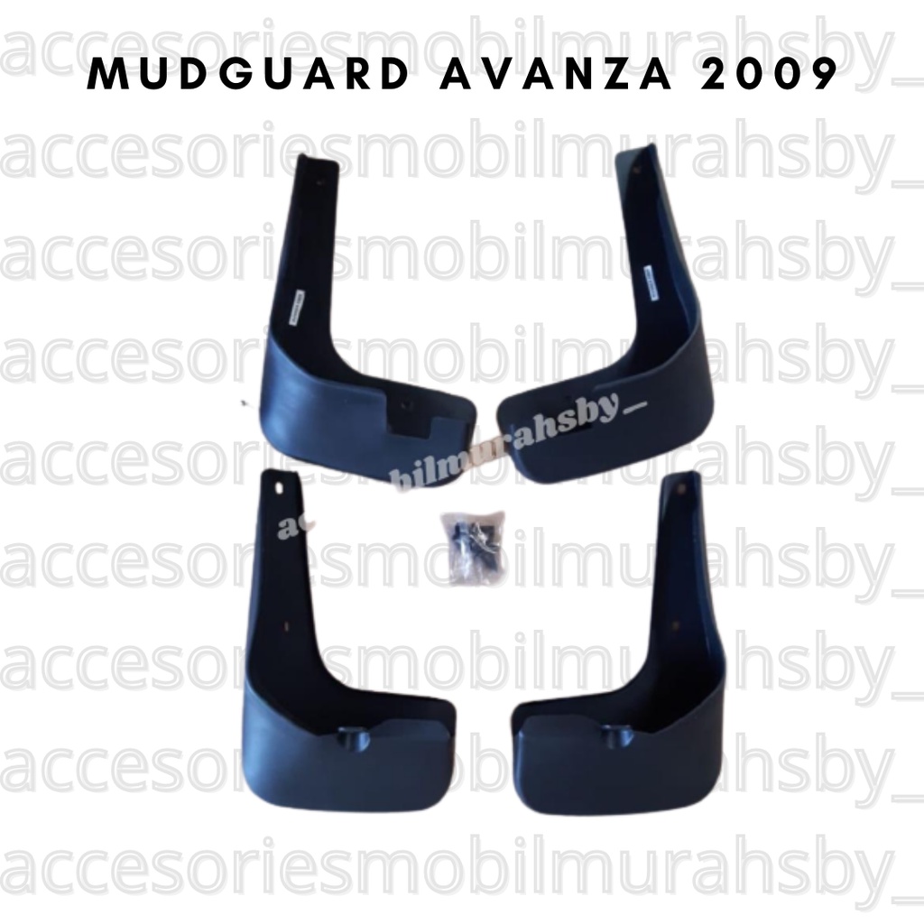 MudGuard Mobil Toyota Avanza VVTI 2009 / Alas Lumpur Avanza 2009