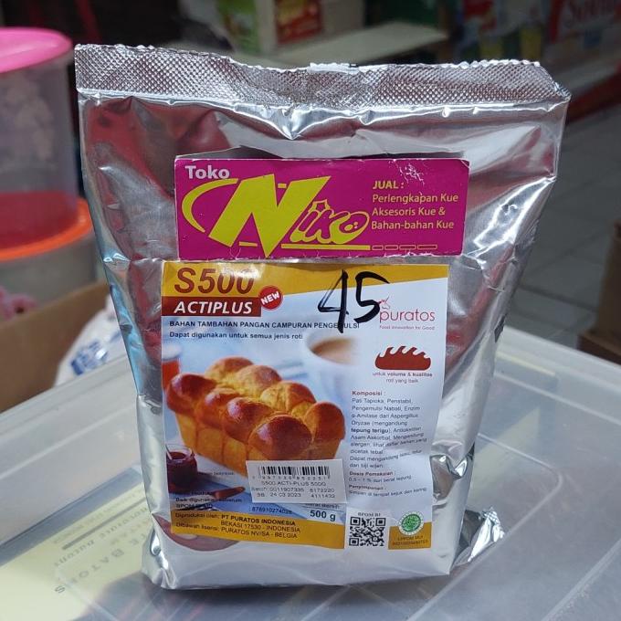 

puratos S500 actiplus pelembut 500gram khusus grab dan gojek TERLARIS TERPERCAYA ORIGINAL