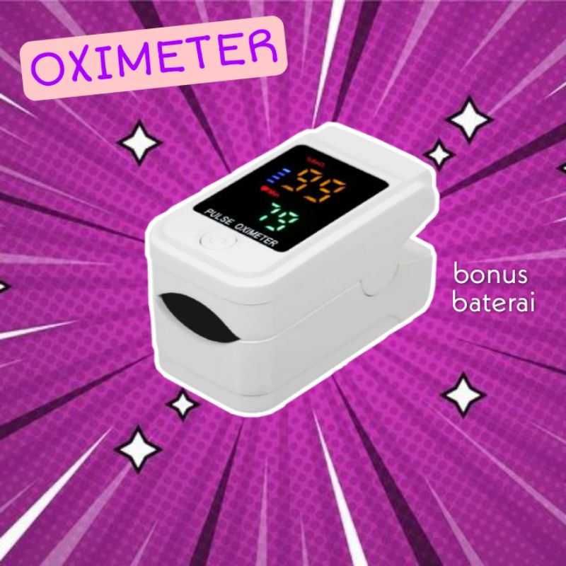 OXYMETER oksimeter alat ukur saturasi oksigen & detak jantung