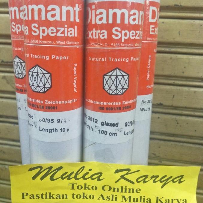 

Kalkir Rol 90/95 1X10 Yard Tracing Paper Diamant