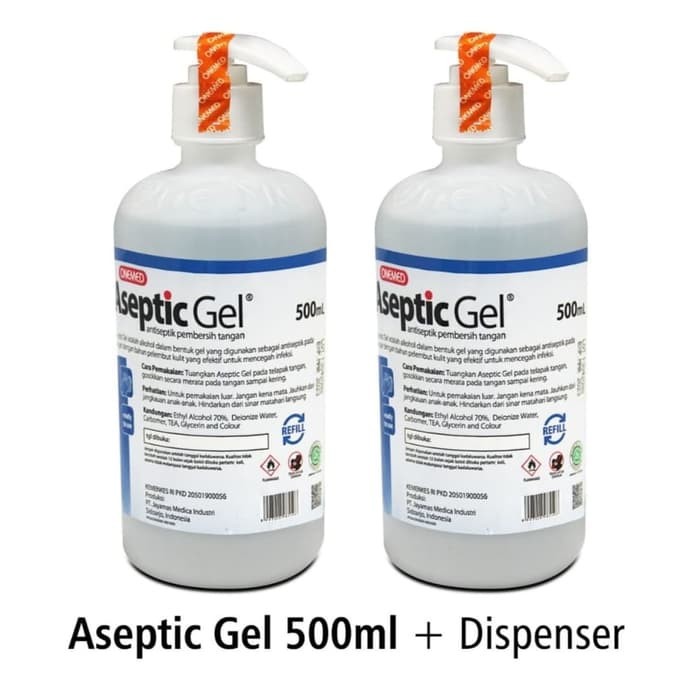 Onemed | Aseptic Gel Pump | Aseptic Gel Dispenser 500 ml