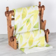 

Seruni Living Scarf Besar (bujur sangkar) daun hijau pupus