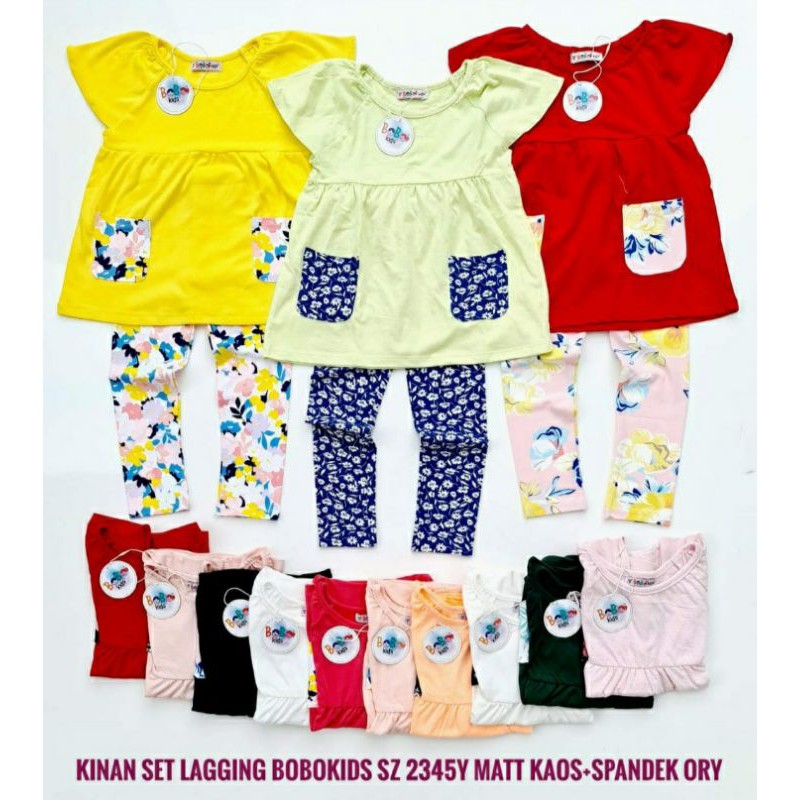 SETELAN ANAK PEREMPUAN 2-5TH SETELAN ANAK MICHELE SETELAN LEGGING ANAK by BOBO KIDS