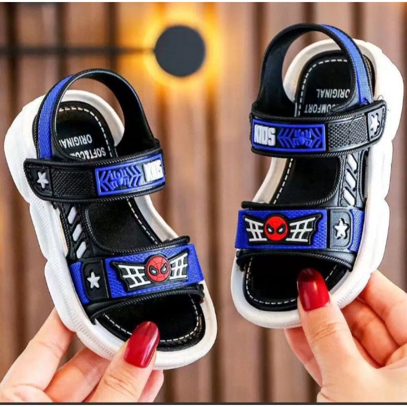 {COD} Sandal Sepatu Anak laki laki dan perempuan Niel/Sandal Sepatu Import/Sandal Sepatu Casual, Sandal Sepatu trendy  Sandal gunung anak mulai Size 26-35