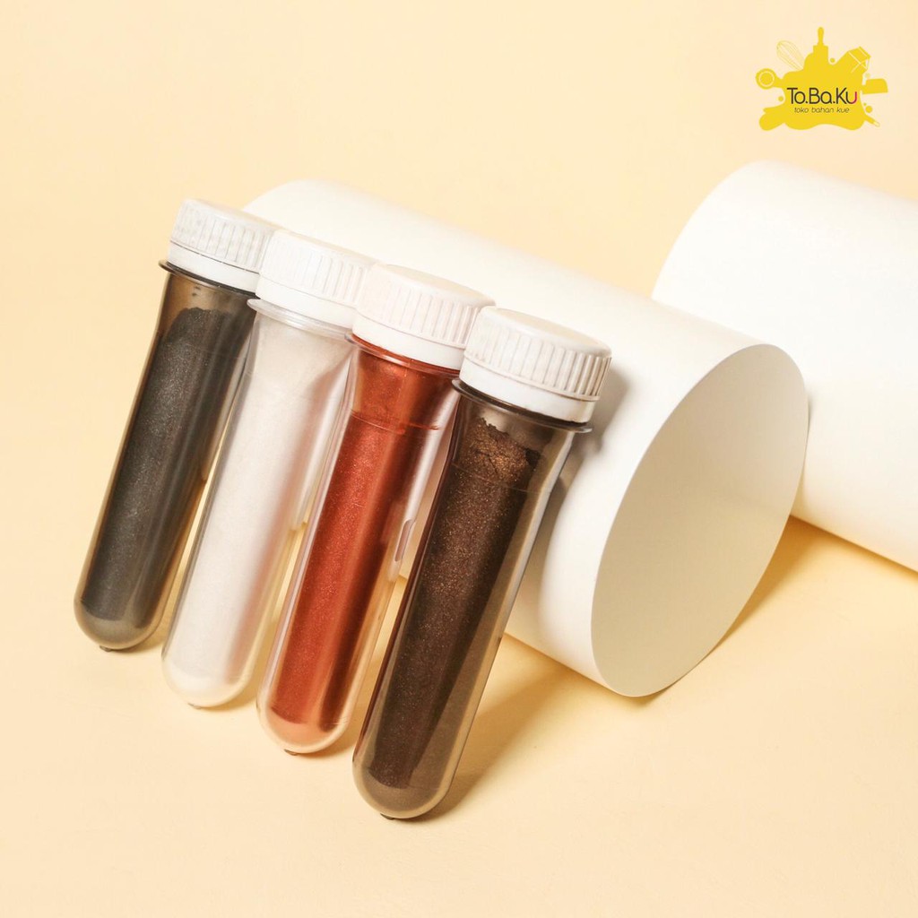 

Luster Dust Cokelat/Putih