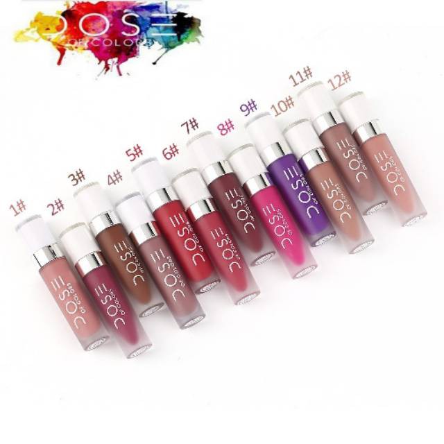12pcs LIPCREAM DOSE Lusinan Ori