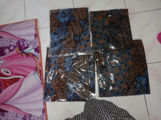 Batik Couple Keluarga Sania Ruffle Ori Ndoro Jowi Dnt Candi