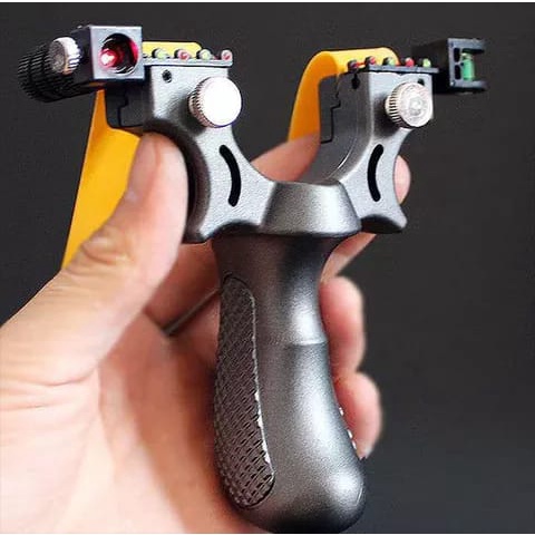 Ketapel Slingshot With Laser