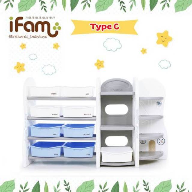 PRELOVED IFAM RAK MAINAN ANAK