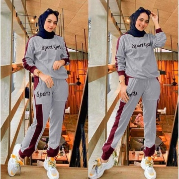 SETELAN SET SPORT GIRL BABYTERRY mF / SET WANITA MODERN / SPORT GIRL TRAINING SET