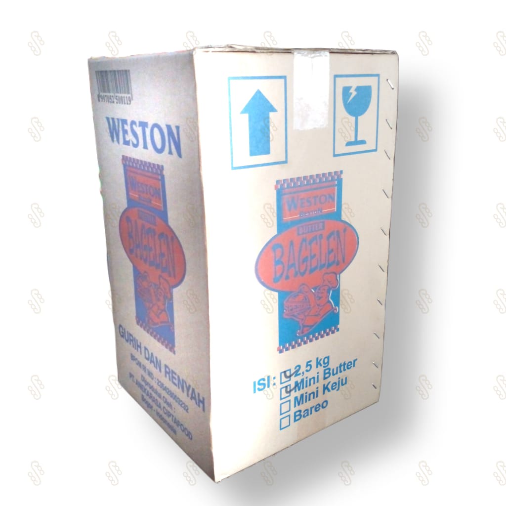 

Bagelen Mini Butter Cap WESTON 2.5 Kg