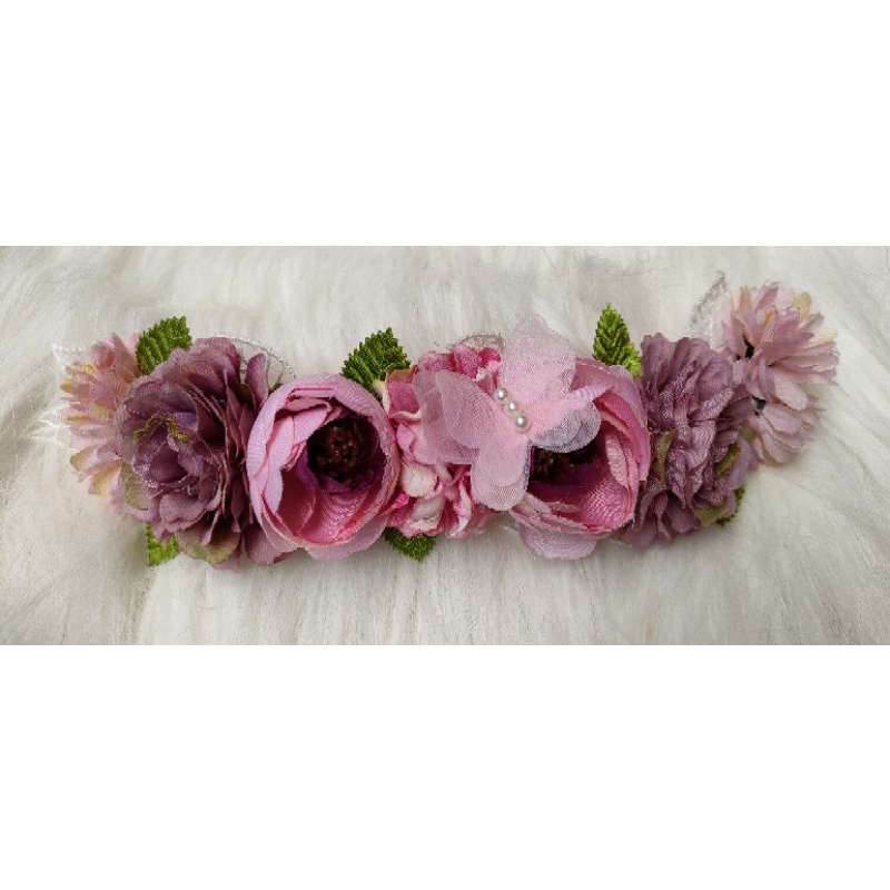 HEADBAND BABY TINKERBELL / BANDANA BAYI FLOWER (COCOK UNTUK ULTAH / PESTA)
