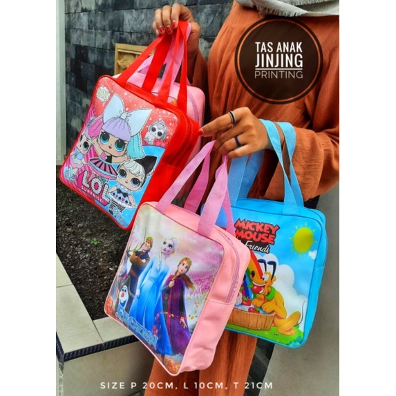 TAS ANAK JINJING PRINTING SERBAGUNA