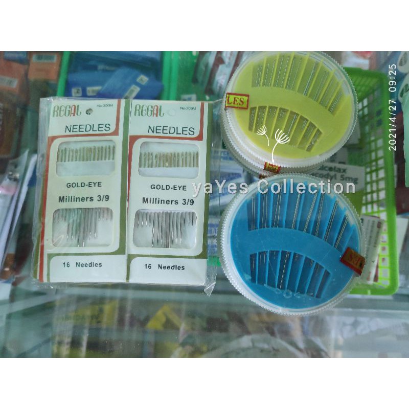 Jarum Jahit jait Set Tangan 1 Paket manual Bulat 902 isi 24 pcs