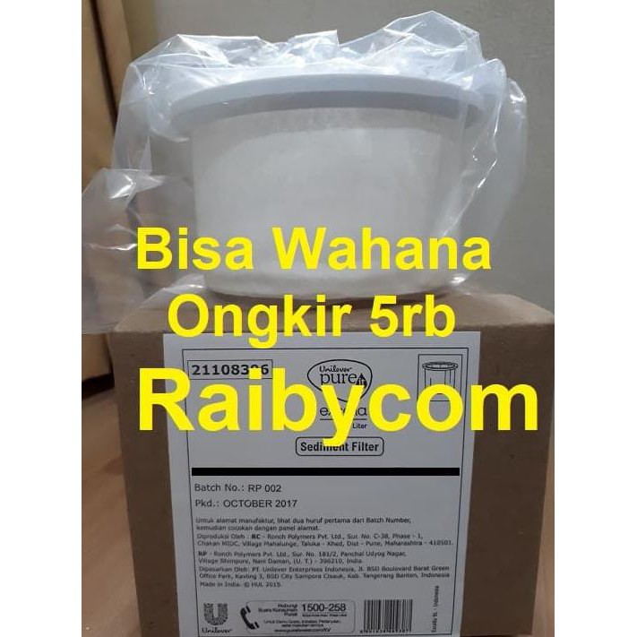 Saringan Pureit 5 Liter Filter Serat Micro Mfm Pure It Intella 5L - Terbaik 