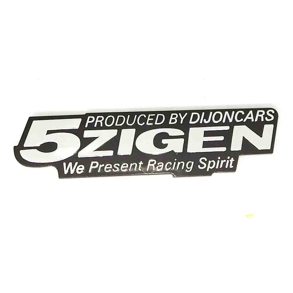 EMBLEM mobil CAR LOGO 5ZIGEN dasar hitam