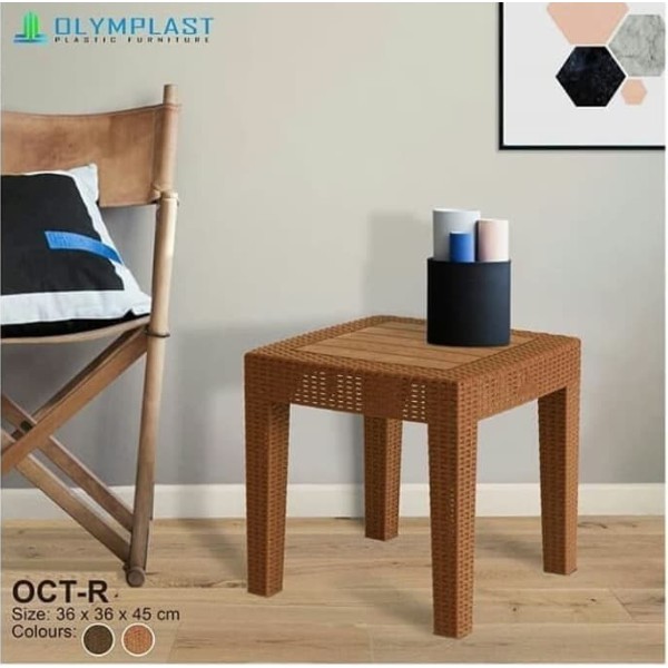 Meja Tamu Plastik Tamu Teras / Coffee Table  OCT-R - Olymplast