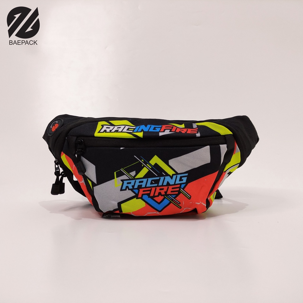 Tas Selempang Racing Fire Original Baepack / Tas Selempang Cowok / Tas Selempang Pria
