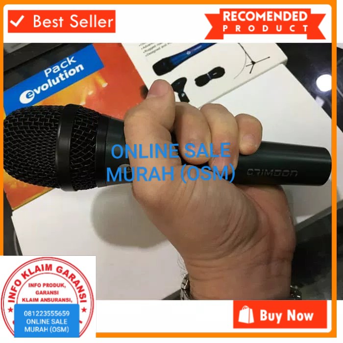 ORIGINAL crimson GOLDEN legendary Mic GOLD song musik kabel Microphone cable karaoke vocal audio sound mik pengeras suara pro profesional vokal mikrophone dynamic legendaris asli  TERBUAT DARI BESI Mic kabel crimson e 845S 835S Cardiod Vocal Mic High Outp