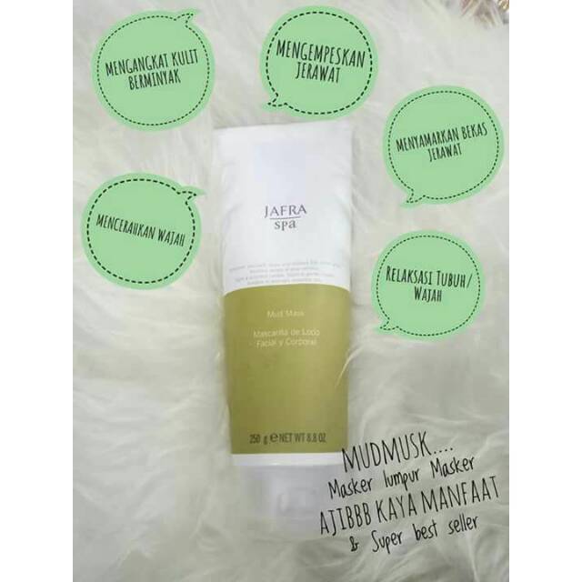 Masker lumpur/ mudmask jafra. Masker ijo, mengurangi berminyak dan jerawat