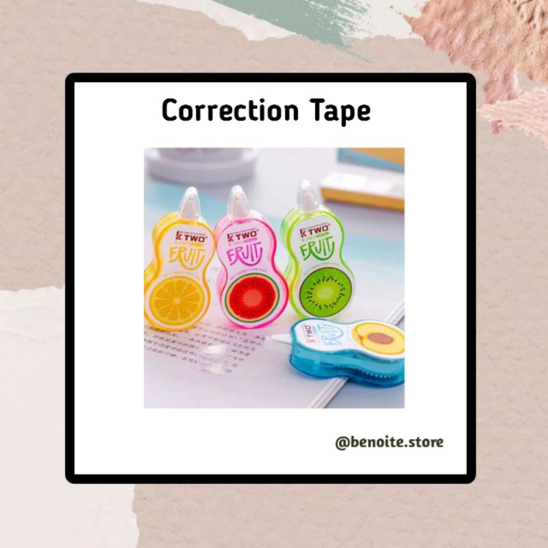 

correction tape buah- buahan