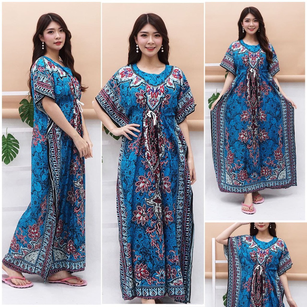 Long dress KELELAWAR lowo jumbo BORA TURKEY | Daster Batik Fasion Wanita Murah