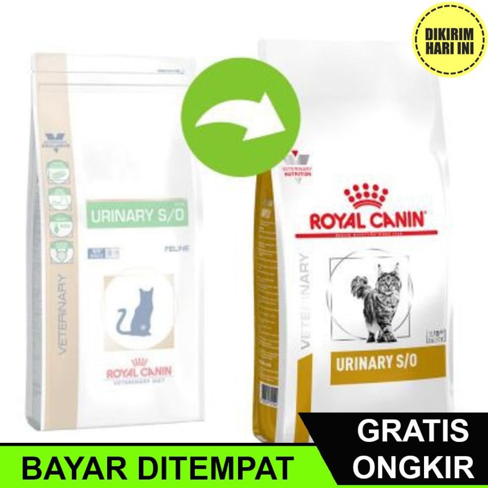 (BAYAR DITEMPAT) DC4303 ROYAL CANIN VET URINARY S/O HIGH DILUTION CAT 400 GRM