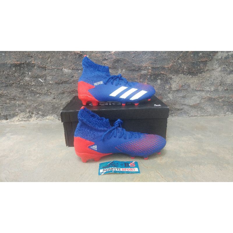 sepatu bola adidas predator 20.3 fg blue