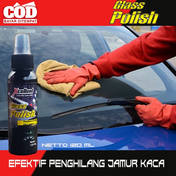 Xcellent Glash Polish PEMBERSIH JAMUR KACA MOBIL EXCLUSIVE 12O ML