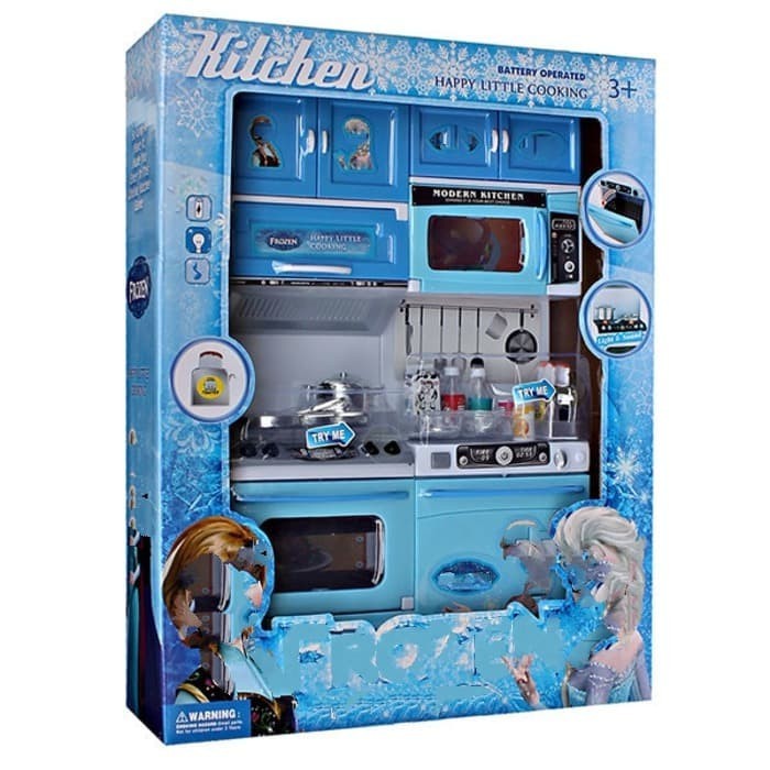 mwn.toys MODERN HAPPY LITTLE COOKING FZ BIRU No.918