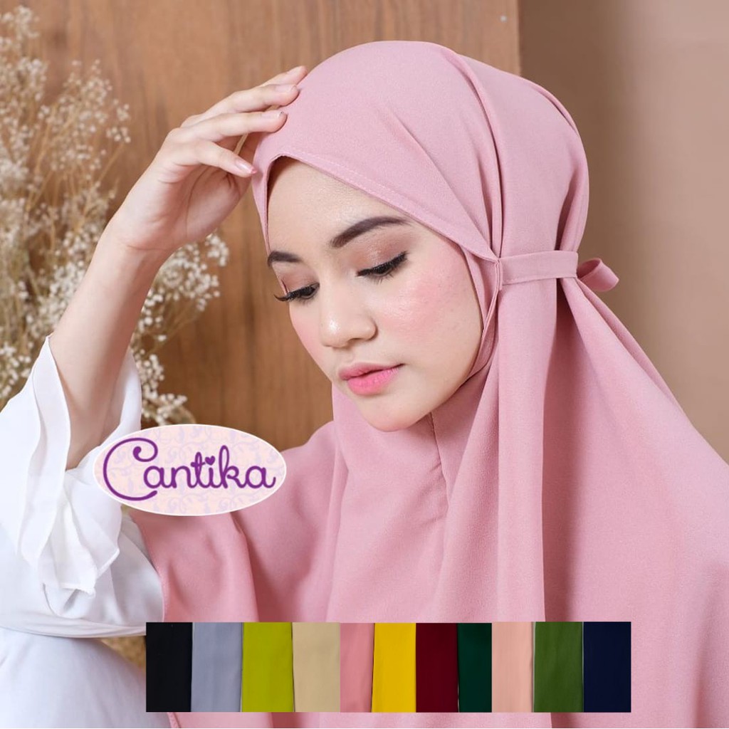  Jilbab  Tali Syari Maryam  Cantika By Qoid Shopee Indonesia