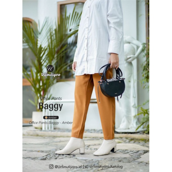 Urfimutiyaro Pants Legging Kulot Celana Kerja
