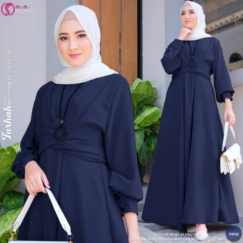 SHILA,RECCA,LUCIA Midi Dress Ori By Shofiya