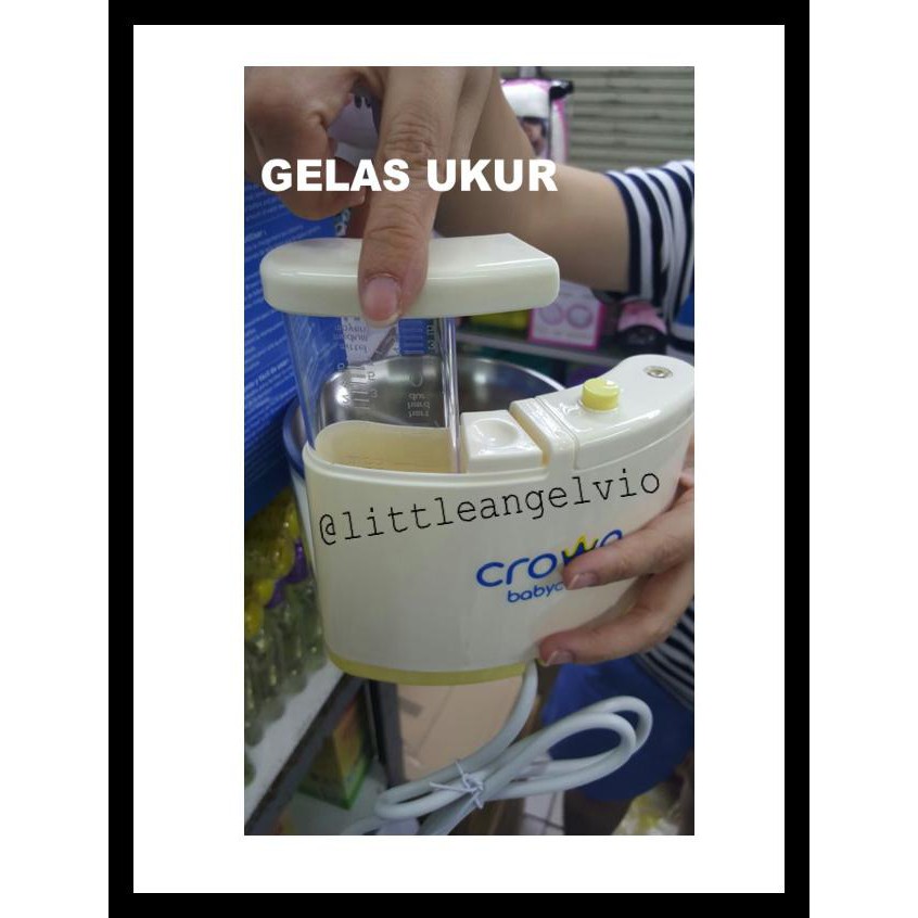 Crown CR 168 Sterilizer Botol Bayi - Uap Listrik