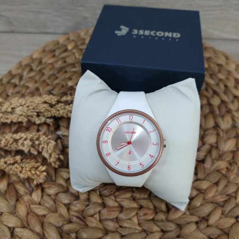 jam tangan 3second fashion wanita terbaru original //ANTI AIR 118102128