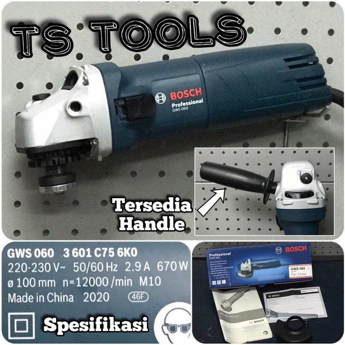 Mesin Gerinda Bosch 4" GWS 060 / Gerinda GWS060