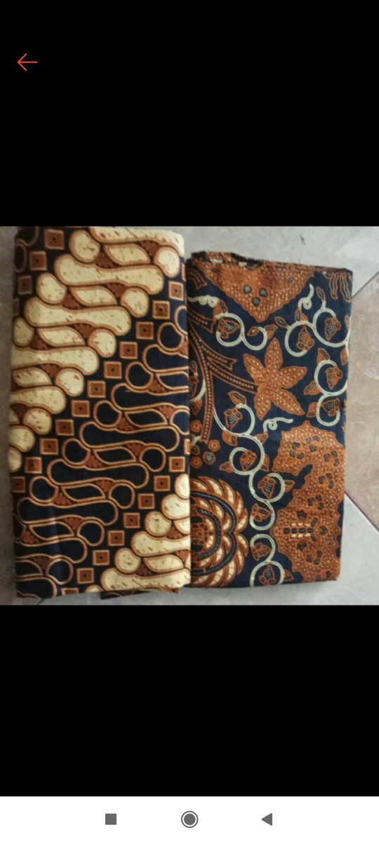 Hem Koko Batik Anak Luqman - Motif 2